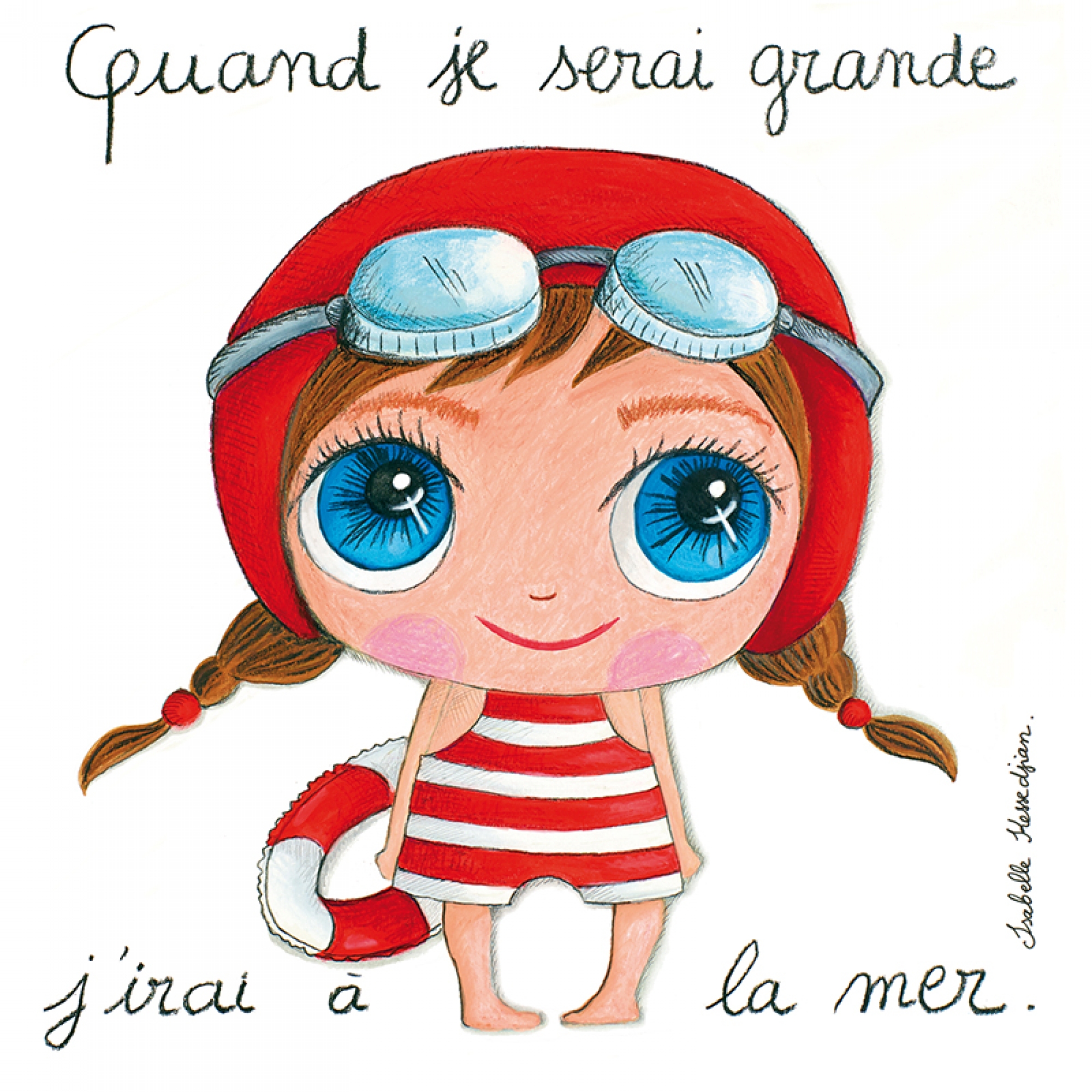 Isabelle Kessedjian Tableau A la mer Made In Bébé