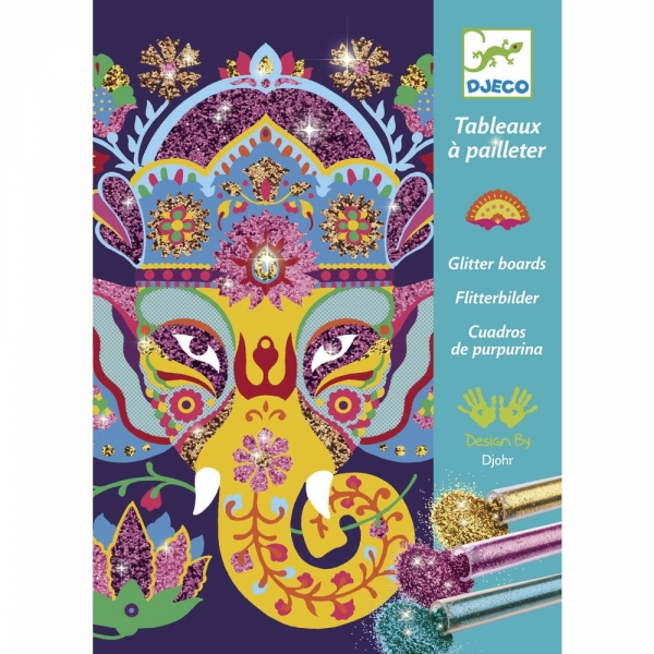 Tableau à pailleter Animaux à paillettes