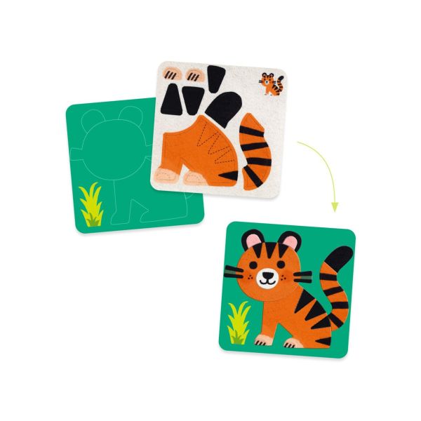 Tableaux de feutrine Animaux tout doux