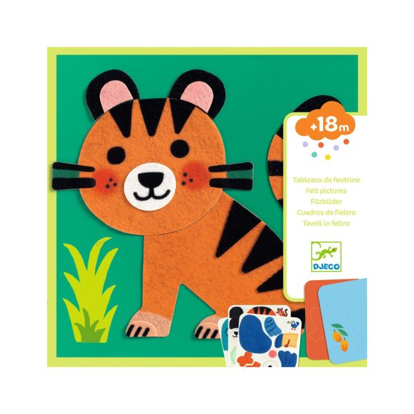 Tableaux de feutrine Animaux tout doux