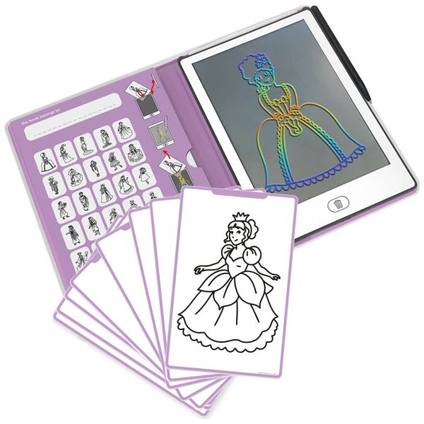 Tablette à dessiner format A5 thème Princesses