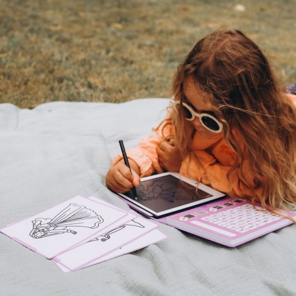 Tablette à dessiner format A5 thème Princesses