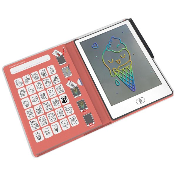 Tablette à dessiner format A5 thème Kawaï