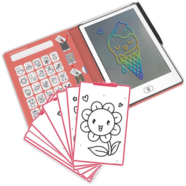 Tablette à dessiner format A5 thème Kawaï