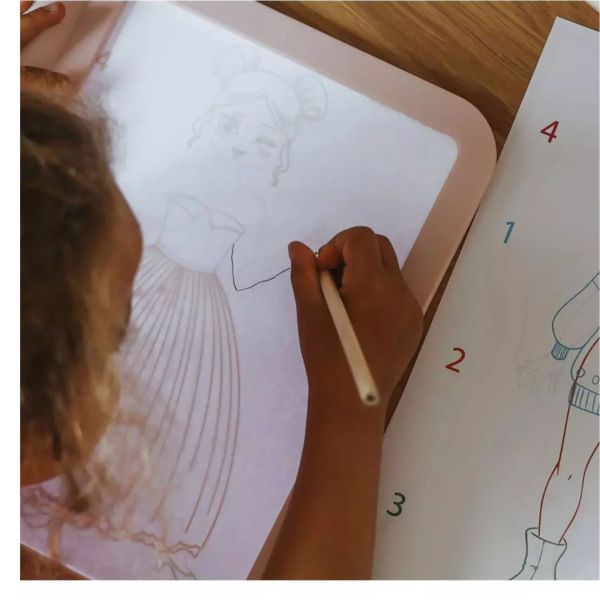 Tablette dessin enfant lumineuse biface Kidydraw Pro