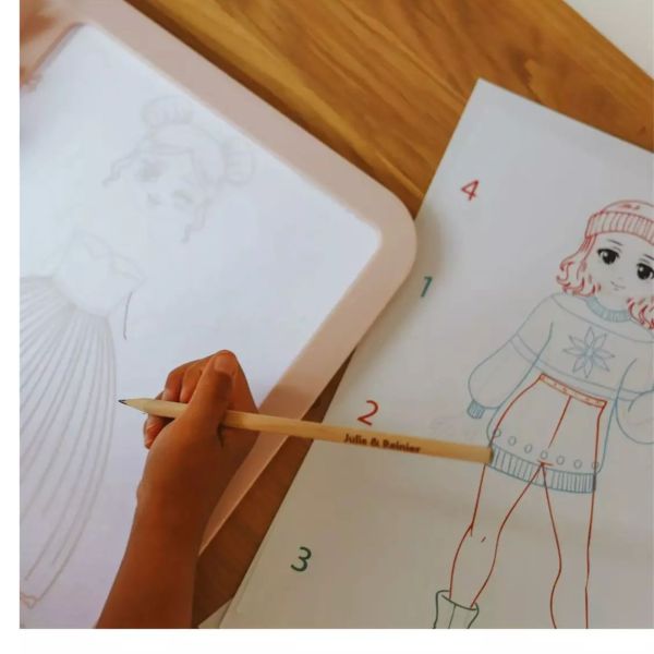 Tablette dessin enfant lumineuse biface Kidydraw Pro