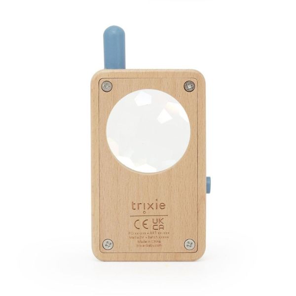 Talkie-walkie en bois Mr. Triceratops