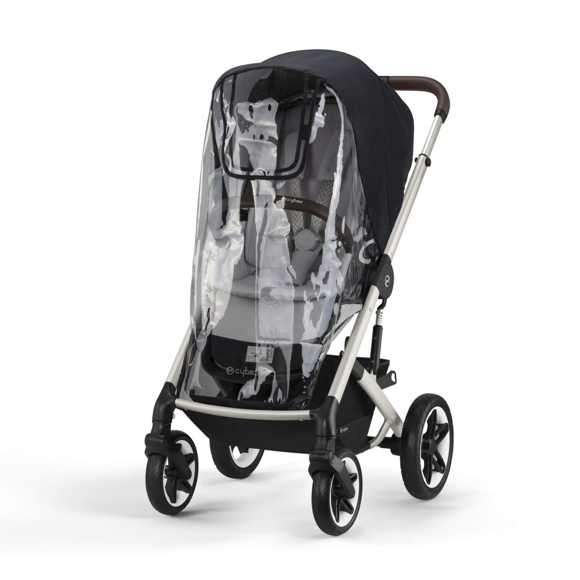 CYBEX Gold Habillage Pluie, Pour Poussette CYBEX Balios S, Transparent :  : Bébé et Puériculture