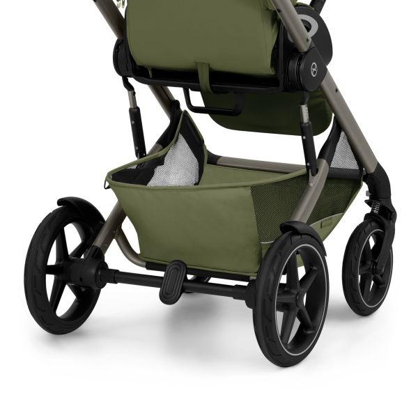 Poussette duo tout terrain Talos S Lux 4 avec nacelle pliable Chocolate Brown