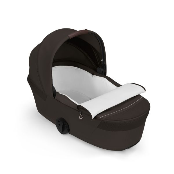 Poussette duo tout terrain Talos S Lux 4 avec nacelle pliable Chocolate Brown