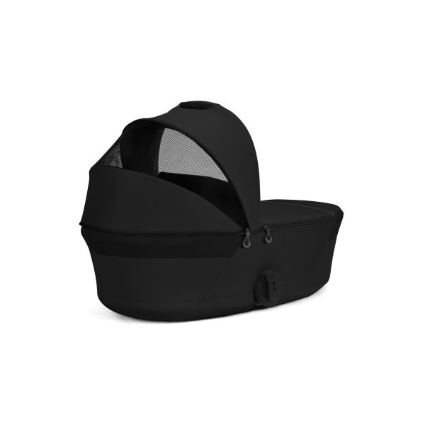 Poussette duo tout terrain Talos S Lux 4 avec nacelle pliable Moon Black