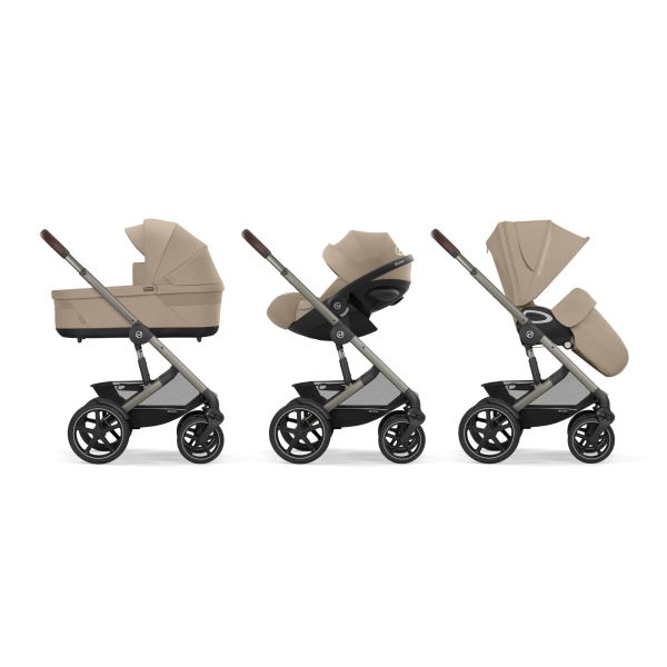 Poussette tout terrain Talos S Lux 3 Almond Beige