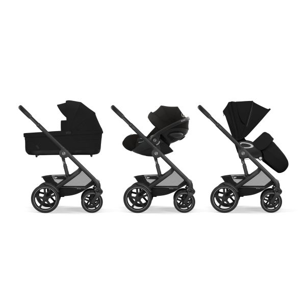 Poussette tout terrain Talos S Lux 3 Moon Black