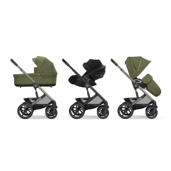 Poussette tout terrain Talos S Lux 3 Moss Green