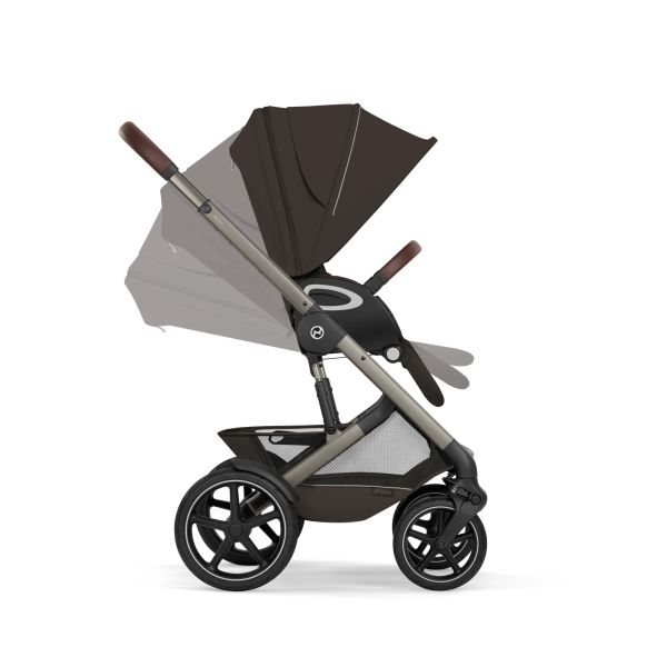 Poussette tout terrain Talos S Lux 4 Chocolate Brown