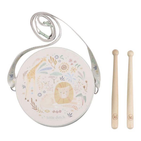 Tambour en bois - Safari Friends