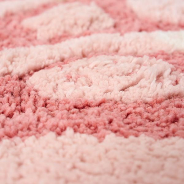 Tapis - Flamant rose - 110 x 110 cm