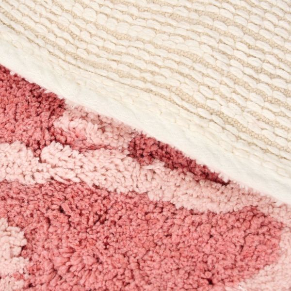 Tapis - Flamant rose - 110 x 110 cm