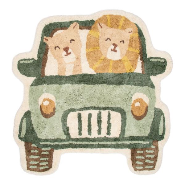 Tapis Voiture de safari 108 x 110 cm