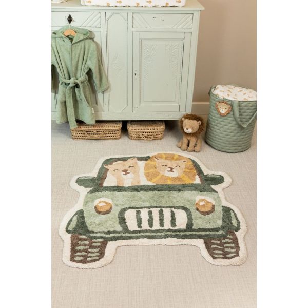 Tapis Voiture de safari 108 x 110 cm