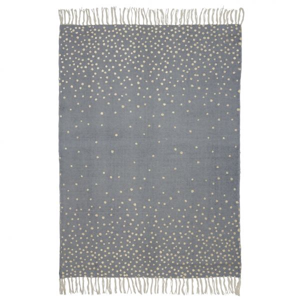 Tapis enfant 90x120 cm Gris et or