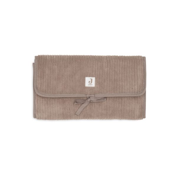 Tapis à langer nomade Cloudy Rib Milky Coffee