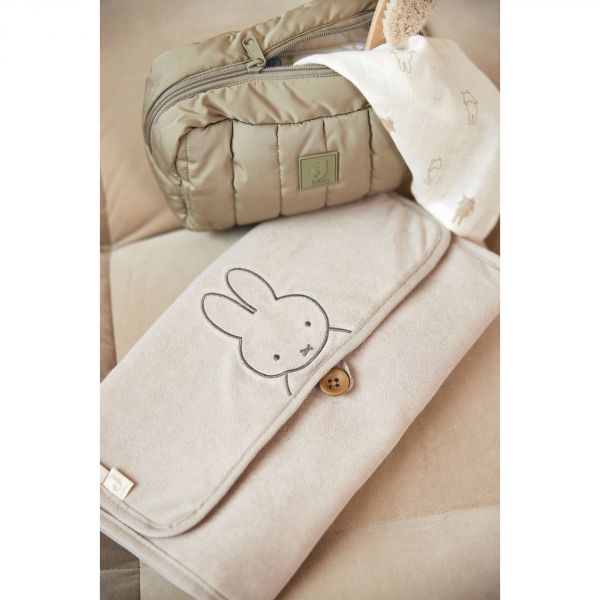 Matelas à langer nomade Éponge Miffy Nougat