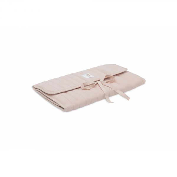Tapis à langer nomade Gaze de coton Wild Rose