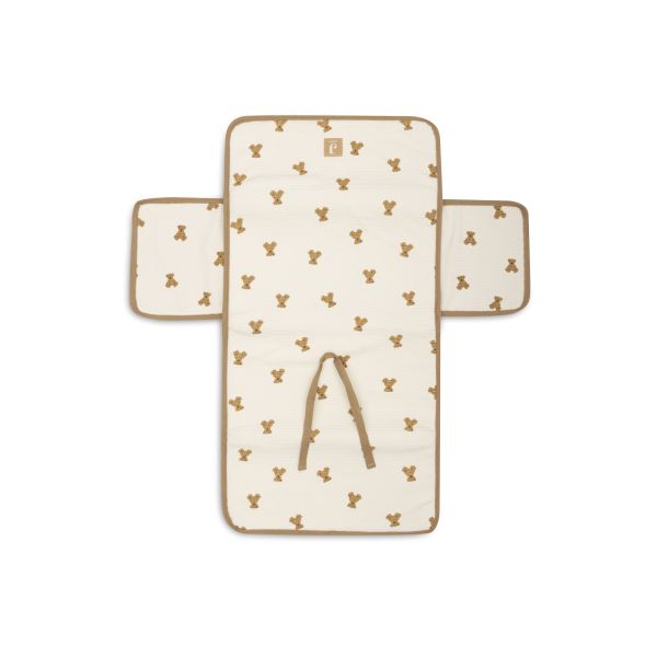 Tapis à langer nomade Little Waffle Mini Teddy Bear