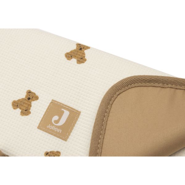 Tapis à langer nomade Little Waffle Mini Teddy Bear