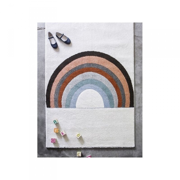 Tapis enfant 135 x 190 cm Arc en ciel