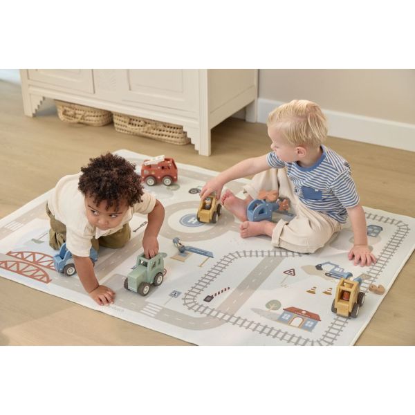 Tapis circuit de voiture