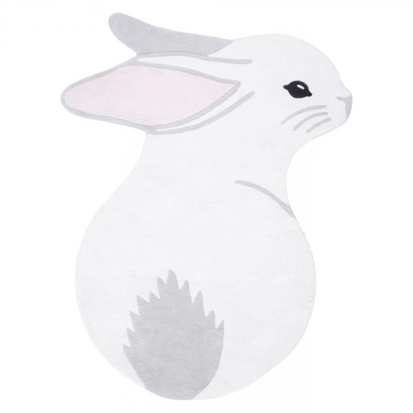 Tapis enfant 110x150 cm Forest Lapin