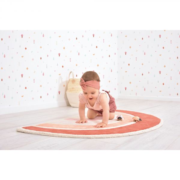 Tapis enfant 120x170 cm Paradisio arc-en-ciel