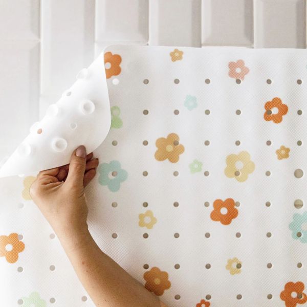 Tapis de bain antidérapant Floral