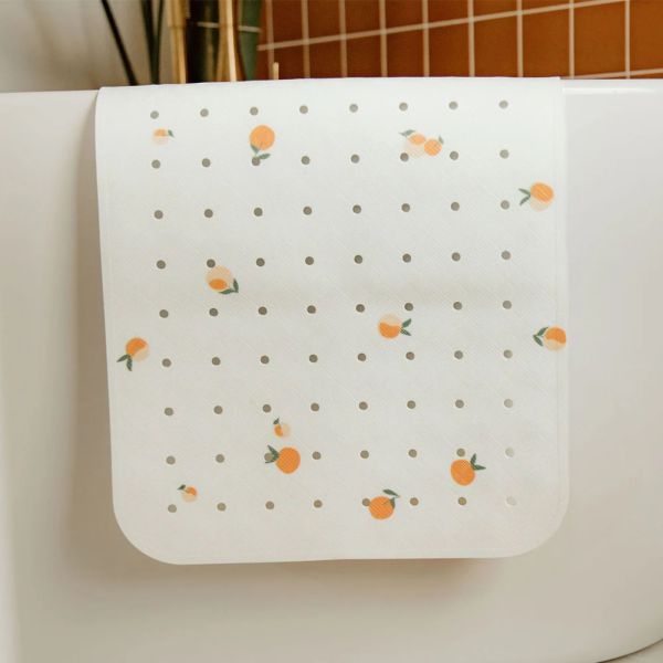 Tapis de bain antidérapant Pêche