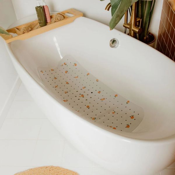 Tapis de bain antidérapant Pêche