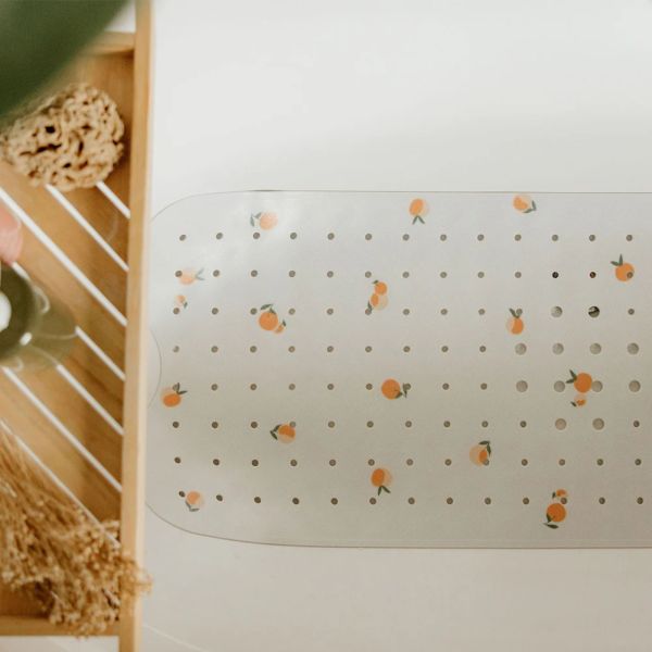 Tapis de bain antidérapant Pêche
