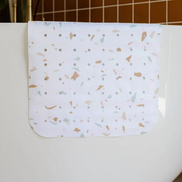 Tapis de bain antidérapant Terrazzo