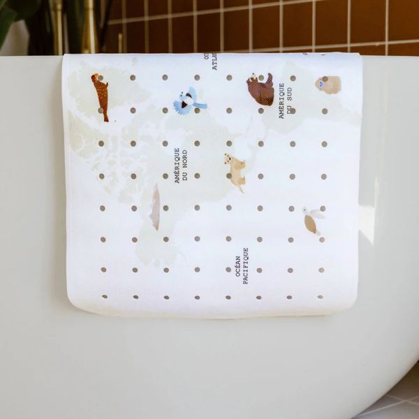 Tapis de bain antidérapant Carte