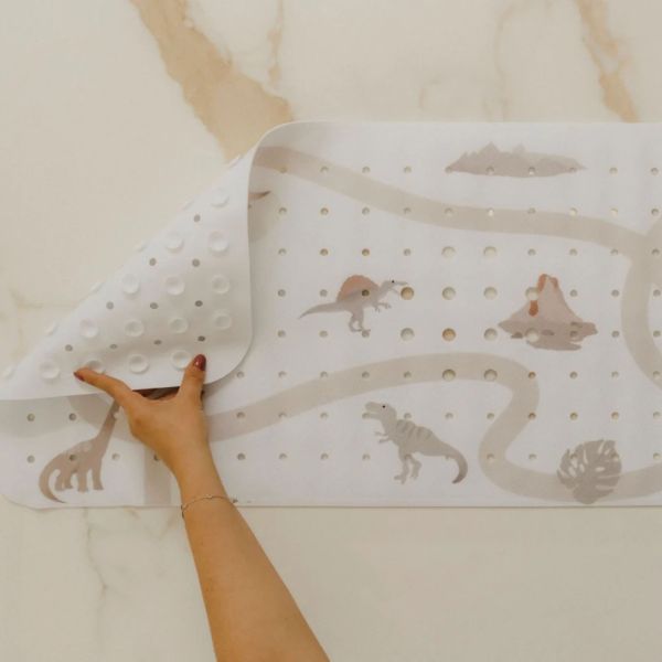 Tapis de bain antidérapant Dino
