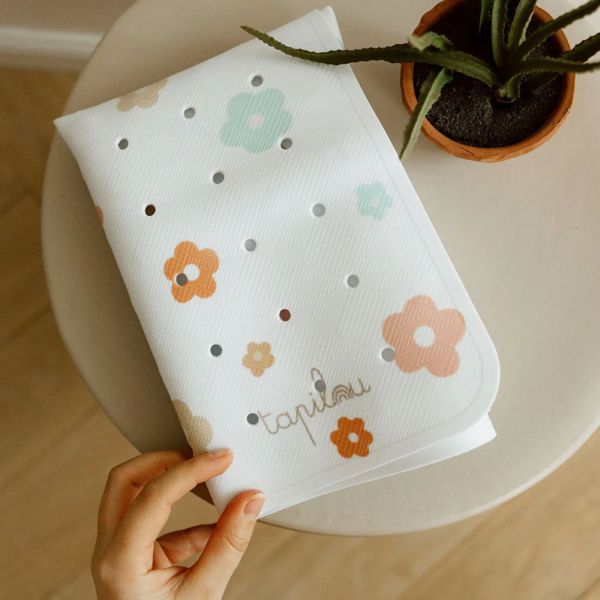 Tapis de douche antidérapant Floral