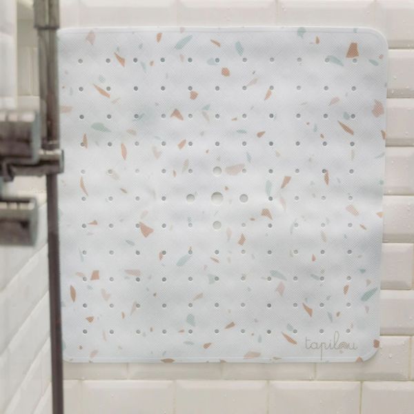 Tapis de douche antidérapant Terrazzo