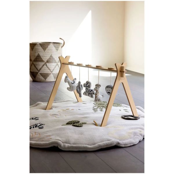 Tapis de jeu 3D - 120 x 100 cm - Jungle