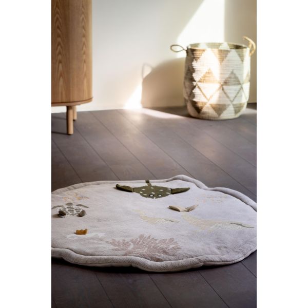 Tapis de jeu 3D - 120 x 100 cm - Océan