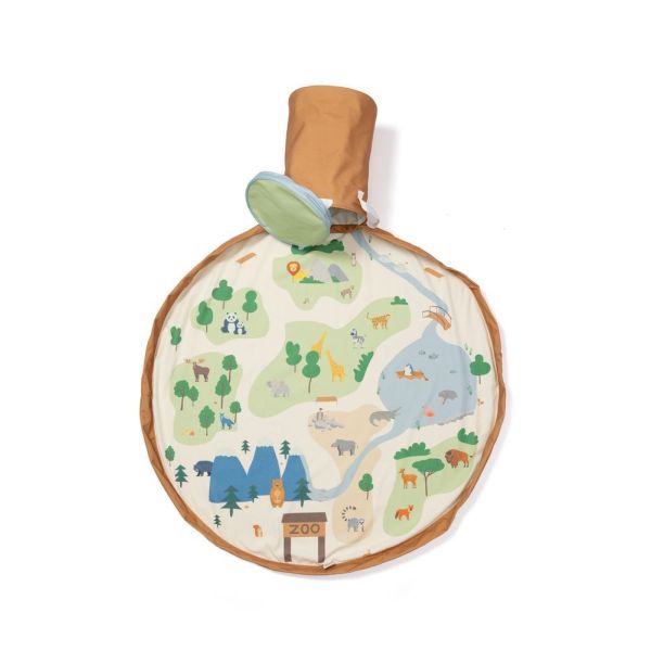 Panier de rangement + tapis de jeu - soo  Zoo