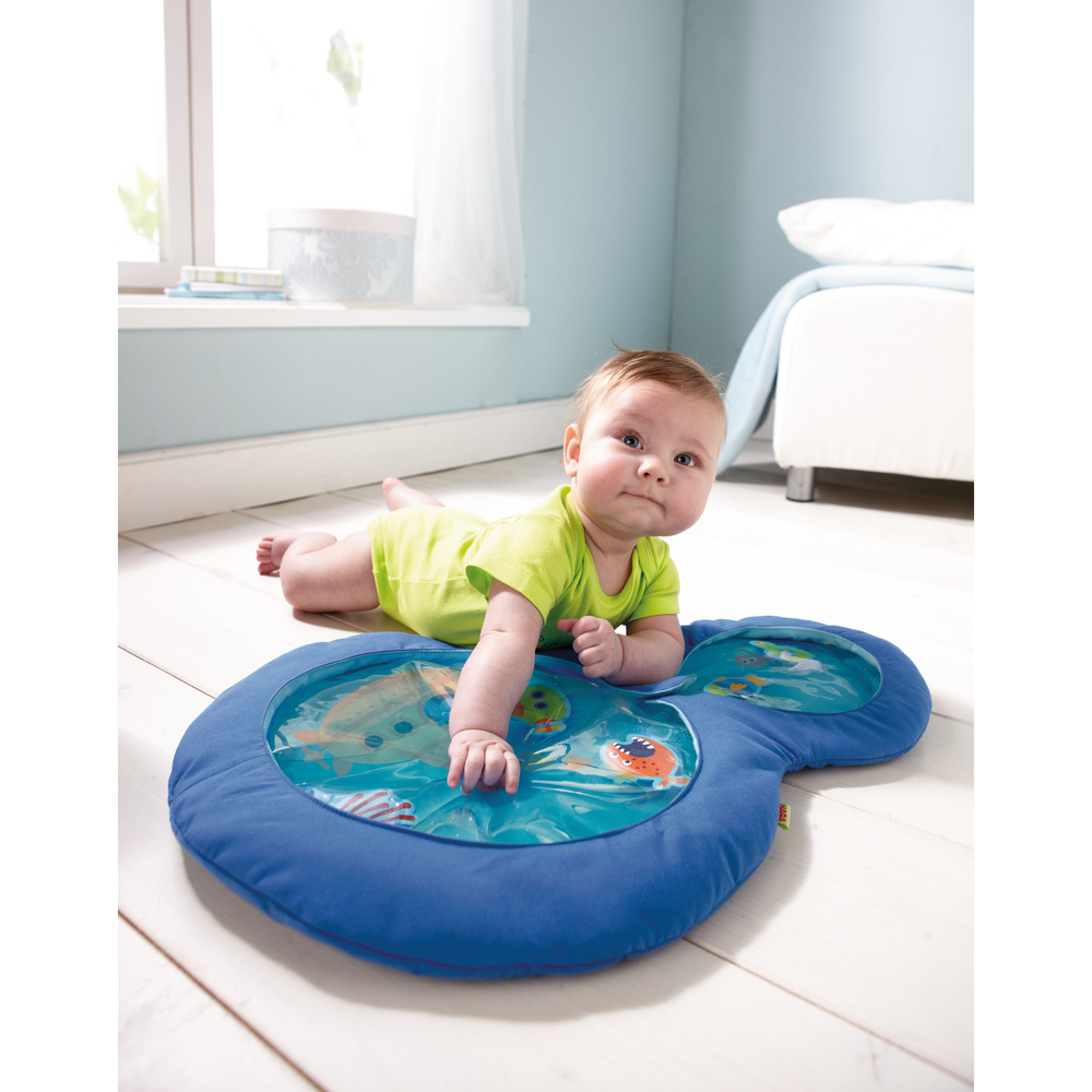 Tapis a eau gonflable jouet bebe eveil jeu activite enfant pas