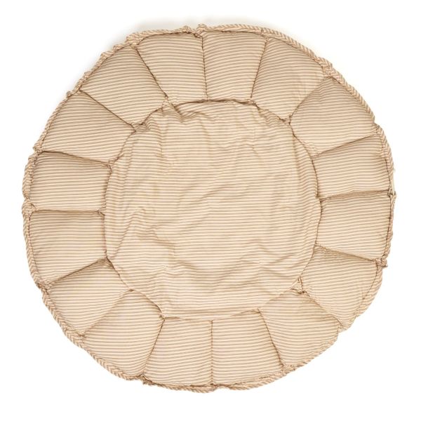 Tapis de jeu bébé 3 en 1 Organic Coco Brown stripes