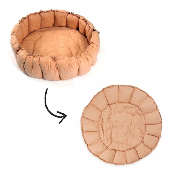 Tapis de jeu bébé 3 en 1 Organic Coco Fleuri