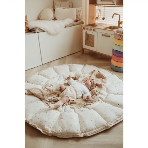 Tapis de jeu / nid de bébé 3 en 1 Organic Bloom Moon